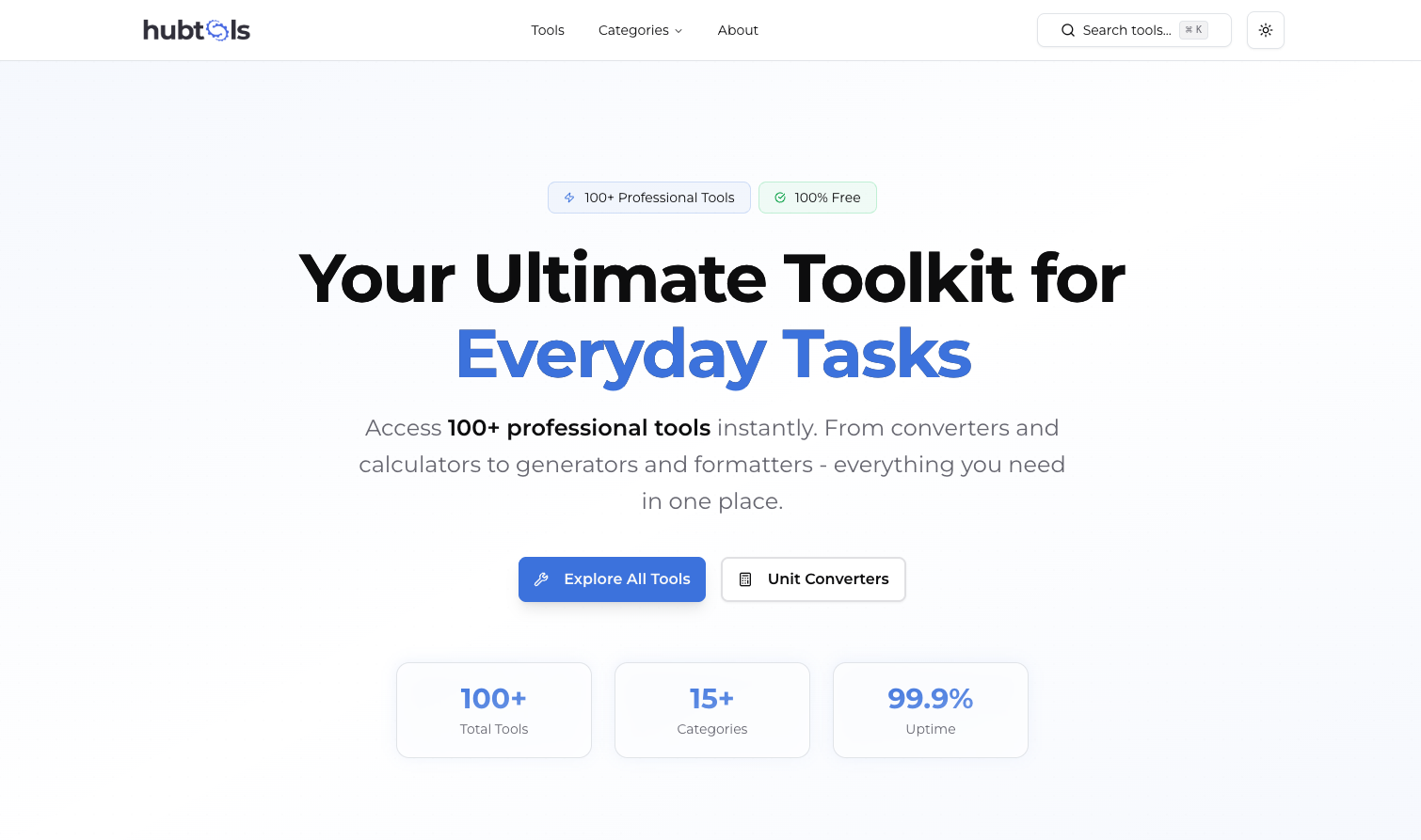 HubTools - Screenshot 1 showing Tool interface