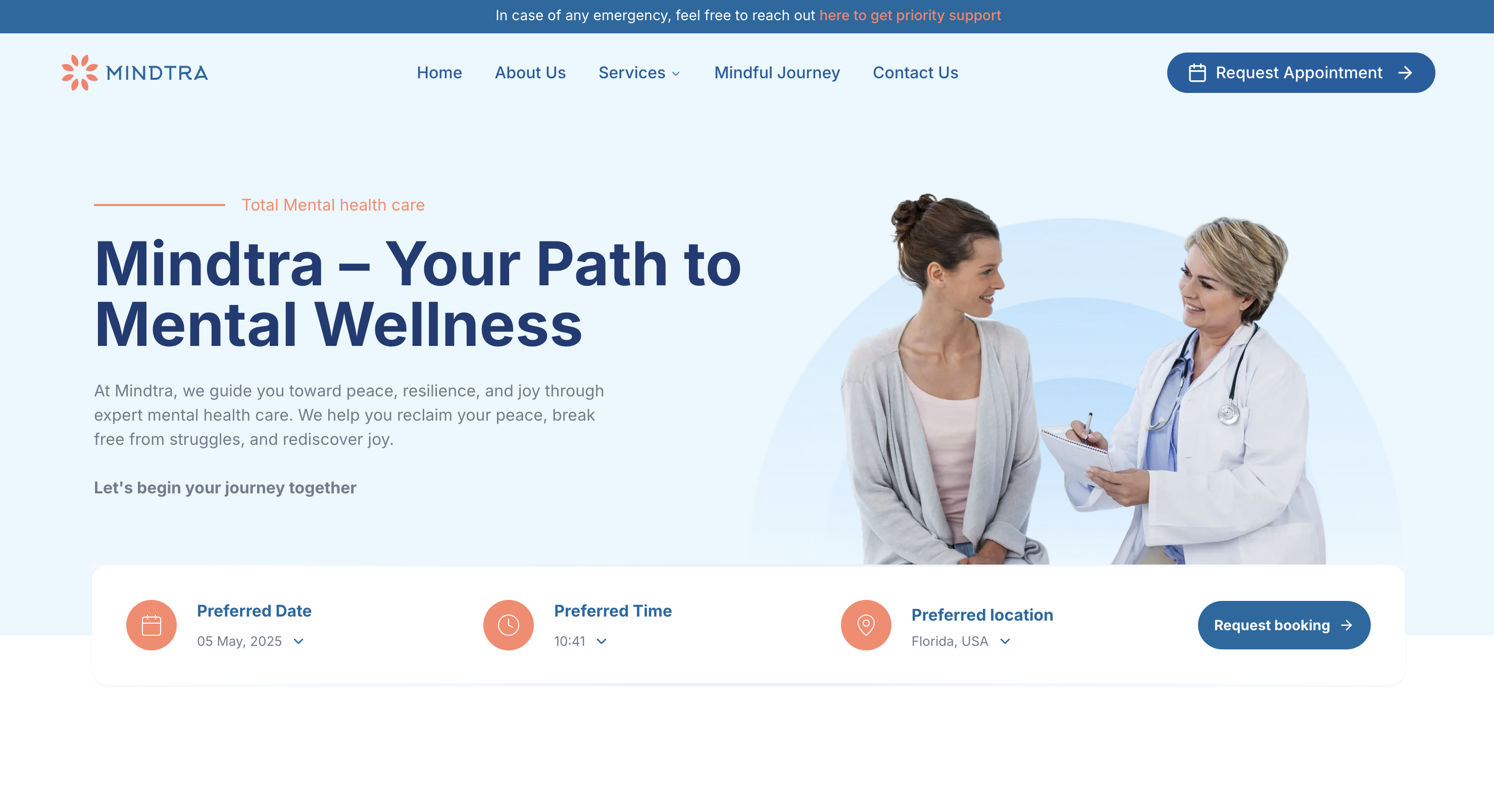 Mindtra - Healtcare Project