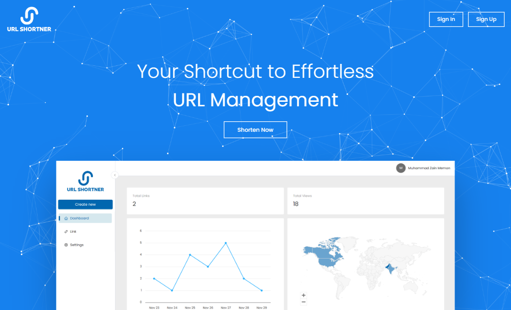 URL Shortener - Tool Project