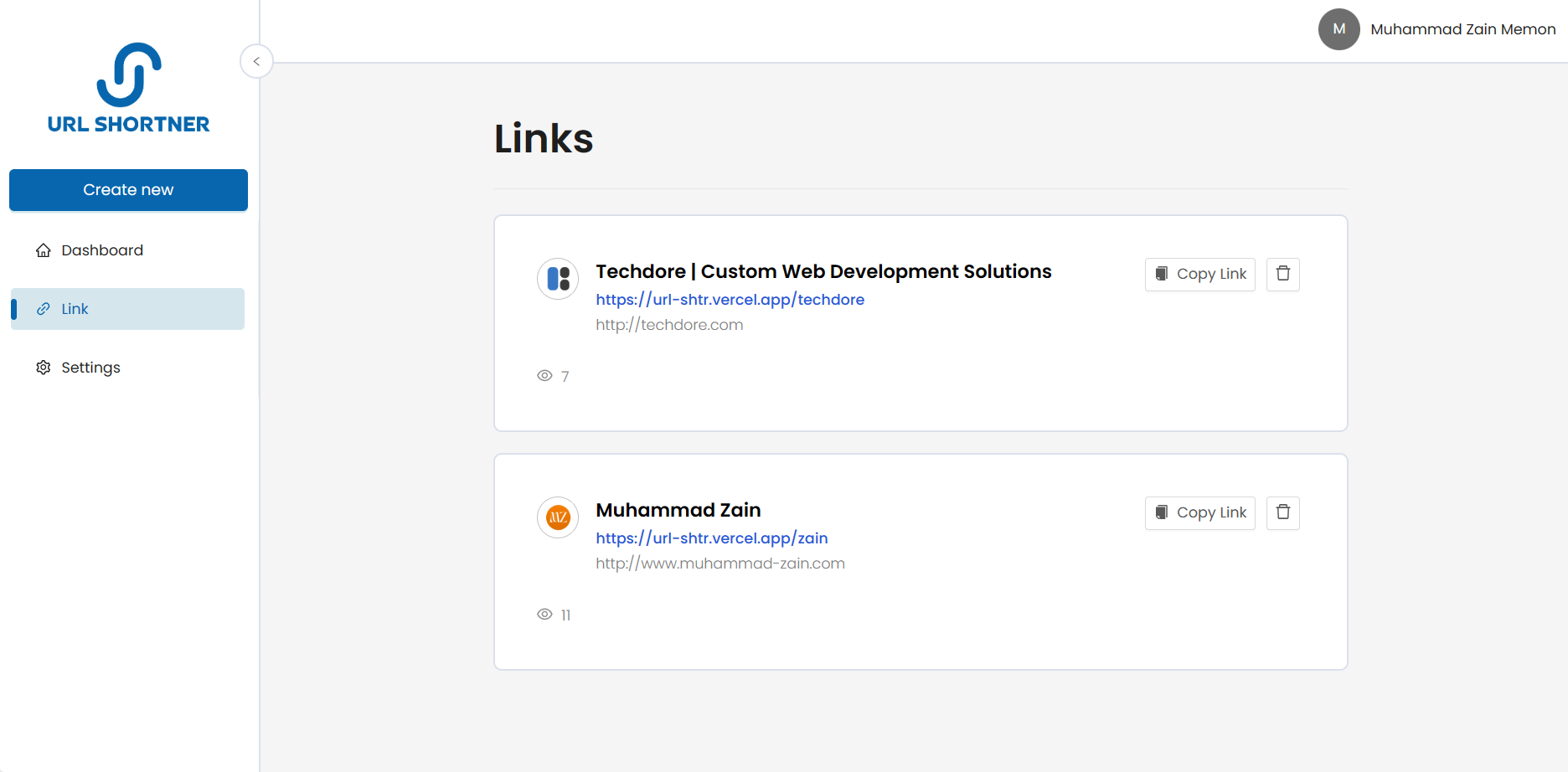 URL Shortener - Screenshot 3 showing Tool interface
